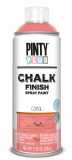 Spray Chalk Paint antichizare, coral mat, CK827, interior, 400 ml, Pintyplus