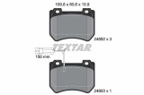 TEXTAR 2485201 Q+ set placute frana disc