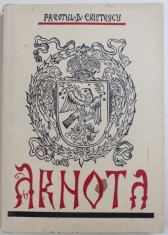 SFANTA MANASTIRE ARNOTA de PREOTUL D. CRISTESCU , 1937 , LIPSA FRAGMENT PAGINA DE TITLU