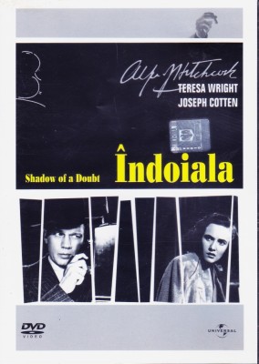 DVD Film de colectie: Indoiala - Shadow of a Doubt ( r: Alfred Hitchcock - vezi descriere ) foto