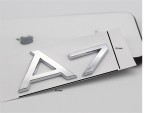Emblema Audi A7 Spate Portbagaj, Plastic, Banda Dublu Adeziva Inclusa, A4