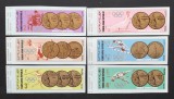 YEMEN A.R. -MEDALII LA JOCURILE OLIMPICE DE VARA 1 SERIE-NED.. - YAR 052, Asia, Sport