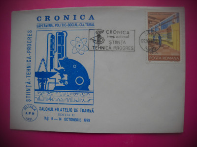 HOPCT PLIC 4354 CRONICA SAPTAMANAL POLITIC -IASI 1979 STIINTA -TEHNICA-PROGRES foto
