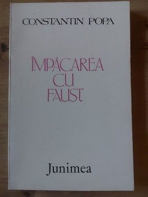 Impacarea cu Faust- Constantin Popa cu autograf foto