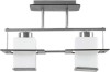 Lustra Kyoto Crom+Negru+Alb 2xE27 60W, Erste