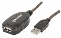 Cablu extensie Manhattan Hi-Speed USB Active foto