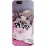 Husa silicon pentru Xiaomi Mi Note 3, Siamese Kitty
