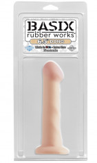 Dildo cu ventuza - Basix Rubber Works - 16,5 cm foto