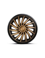 Set Capace Roti 15&quot;, Galben-Negru cu Inel Galben Kendo, 4buc, Mega Drive