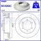 Set discuri frana Nissan Cabstar (F24m, punte spate, 280x16, plin, DELPHI
