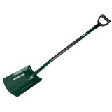Lopata dreapta pentru gradina Verto, maner metalic si prindere D din plastic