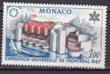 Monaco 1967 Expo Montreal MI 867 MNH