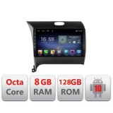 Navigatie KIA CERATO 2013-2017 F-1562 Octa Core cu Android Radio Bluetooth Internet GPS WIFI DSP 8+128GB 4G CarStore Technology