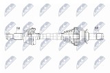 Planetara Jaguar XF (serie sasiu incepand cu R47154) 2013-, XJ 2009-; partea din spate, stanga, cutie viteze automata; C2Z4814; NTY, aftermarket