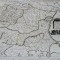 Cursul Dunarii de la Belgrad la Pontul Euxim, Traansilvania, Valahia, Moldova, Basarabia...Sanson Nicolas, 1665