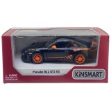 Porsche 911 GT3 RS negru/portocaliu 1/36 Kinsmart
