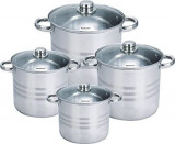 Cumpara ieftin Set 4 oale inox cu capac Royalty Line RL-SP8