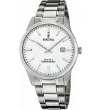 Ceas Festina bărbătesc F20511/2 din oțel inoxidabil, cuarț clasic, argintiu