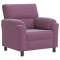 Set de canapea 2 pcs Violet Catifea - 3