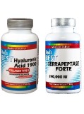 Acid Hialuronic cu Colagen Tip2 + Serrapeptase 240000IU Tratament Refacere Articulatii Coxartroza Gonartroza