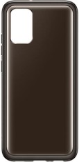 HUSA Smartphone Samsung, pt Galaxy A02s, tip back cover (protectie spate), plastic, ultrasubtire, negru, &amp;quot;EF-QA026TBEGEU&amp;quot; foto
