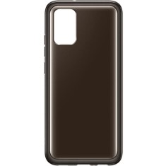 HUSA Smartphone Samsung, pt Galaxy A02s, tip back cover (protectie spate), plastic, ultrasubtire, negru, &quot;EF-QA026TBEGEU&quot;