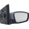 Oglinda exterioara Seat Mii, 05.2012-, Skoda Citigo, 05.2012-, Vw Up! (Vw120), 04.12-, partea Dreapta, culoare sticla crom, sticla convexa, cu carcas