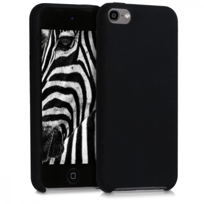 Husa pentru Apple iPod Touch 6th/iPod Touch 7th, Kwmobile, Negru, Silicon, 50528.01 foto