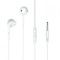 Handsfree Casti In-Ear XO Design EP28, Cu microfon, 3.5 mm, Alb