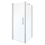 Cumpara ieftin Cabină de duș pătrată Monica MONICA90 cu ușă batantă, 90x90x190 cm