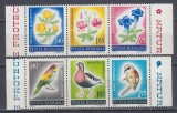 ROMANIA 1973 LP 818 OCROTIREA NATURII SERIE MNH