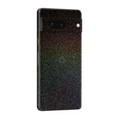 Set Doua Folii Skin Acoperire 360 Compatibile cu Google Pixel 7 Wrap Skin Intergalactic Black