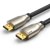 CABLU video Ugreen, &quot;DP112&quot; DP (T) la DP (T) 8K la 60Hz, lungime 3m, braided, negru &quot;60844&quot; (timbru verde 0.08 lei) - 6957303868445