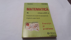 CLASA A XII A ELEMENTE DE ANALIZA MATEMATICA/ALGEBRA SUPERIOARA M BURTEA foto