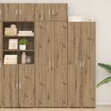 Cabinet de depozitare vidaXL Stejar Artisan 70x42.5x225 cm Lemn prelucrat