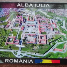 M3 C3 - Magnet frigider - tematica turism - Alna Iulia - Romania 55