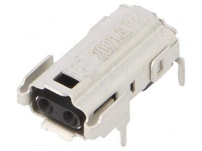 Conector Single Pair Ethernet T1 Industrial Soclu Mamă 2 Pin foto