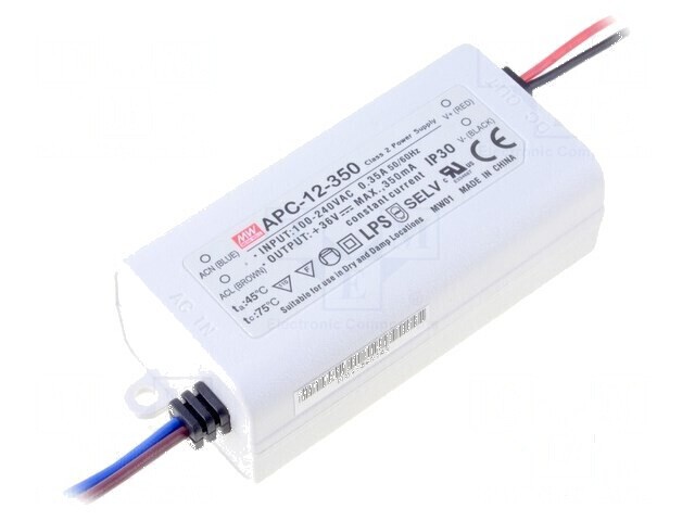 Alimentator pulsatoriu LED 12,6W 9-18VDC 700mA 90-264VAC