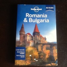 Romania &amp;amp; Bulgaria ghid de calatorie in limba engleza foto
