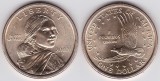 Moneda SUA 1 Dolar 2000-D Sagakawea, KM 310, XF+