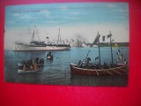 HOPCT 535 L ZIUA MARINEI IN ANUL 1915 VEDERE DIN PORTUL...-CONSTANTA -CT -CIRCULATA