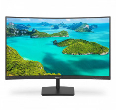 Monitor LED Curbat Philips 241E1SCA 23.6 inch 4ms Black foto