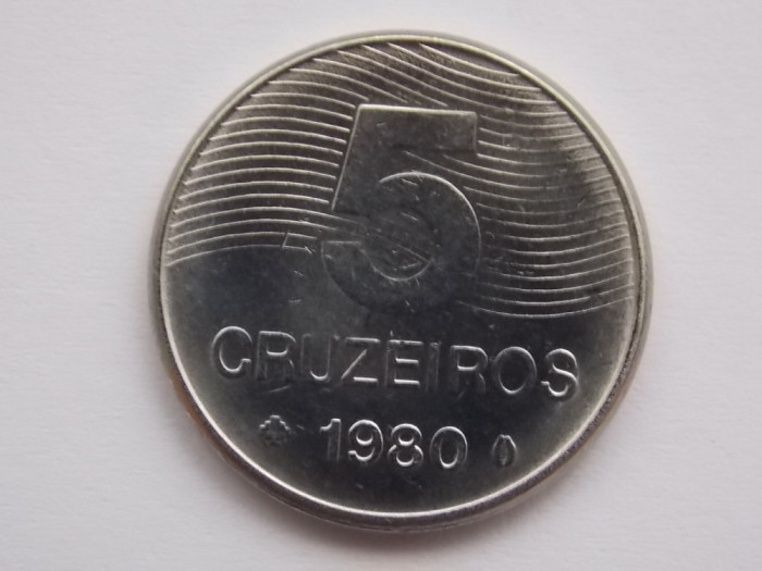5 CRUZEIROS 1980 BRAZILIA