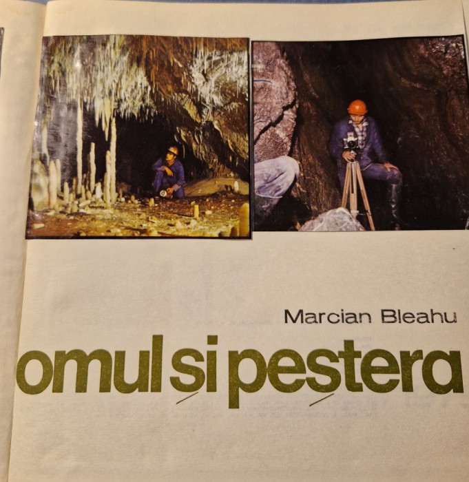 Omul si pestera Marcian Bleahu