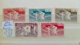 1943 France France LibreYT=1-5 c.set 5 val MH, Nestampilat