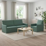 Cumpara ieftin Set de canapea 2 pcs Verde Marii Catifea