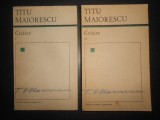 Titu Maiorescu - Critice 2 volume (1967)