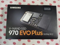 SSD Samsung 970 EVO Plus 500GB PCI Express 3.0 NVMe, M.2. foto
