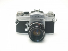 Miranda Sensorex 2 - cu obiectiv Miranda 50mm f1.8 - Stare foarte frumoasa! foto