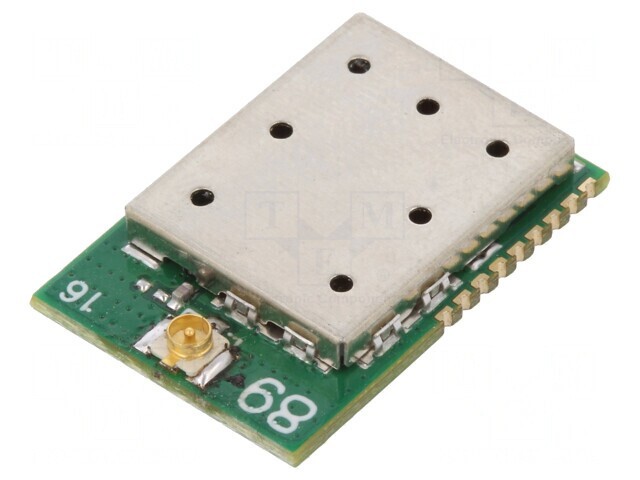 Transceiver GPIO/SPI 868MHz 19dBm 1.8-3.7V
